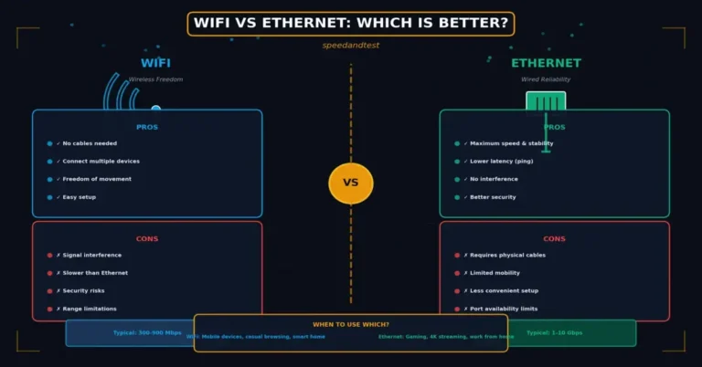 Ethernet vs. WiFi