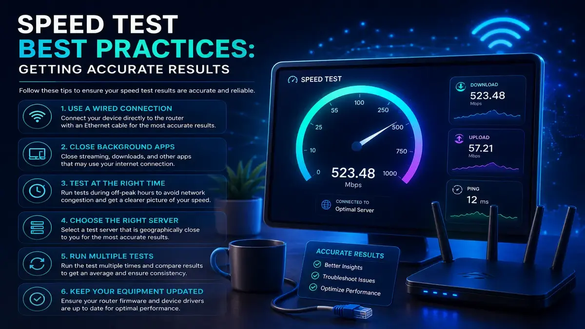 Speed Test Best Practices