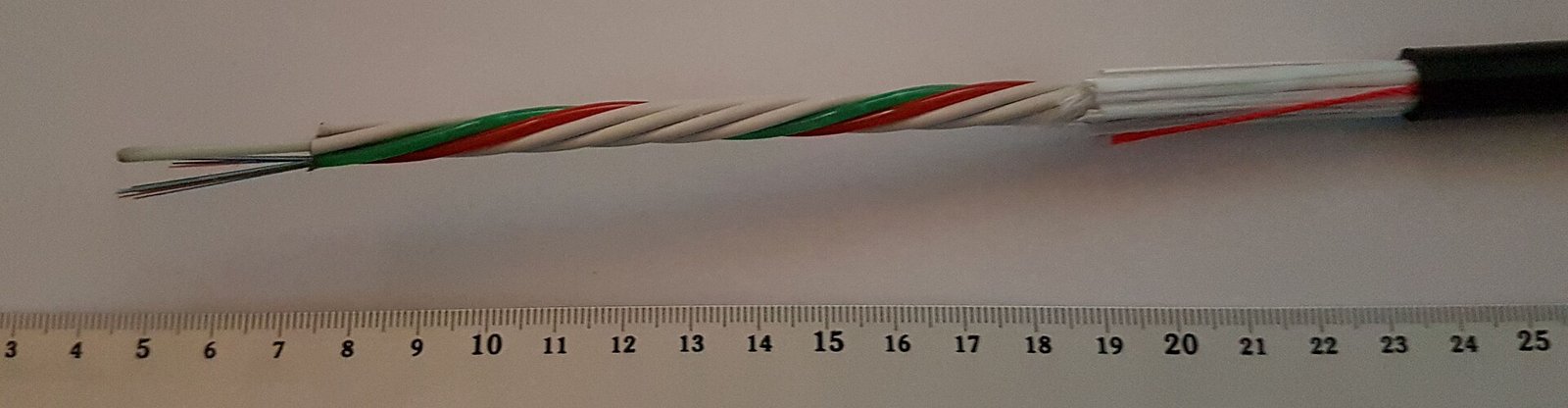 Fiber optic cable installation improving internet connection test results