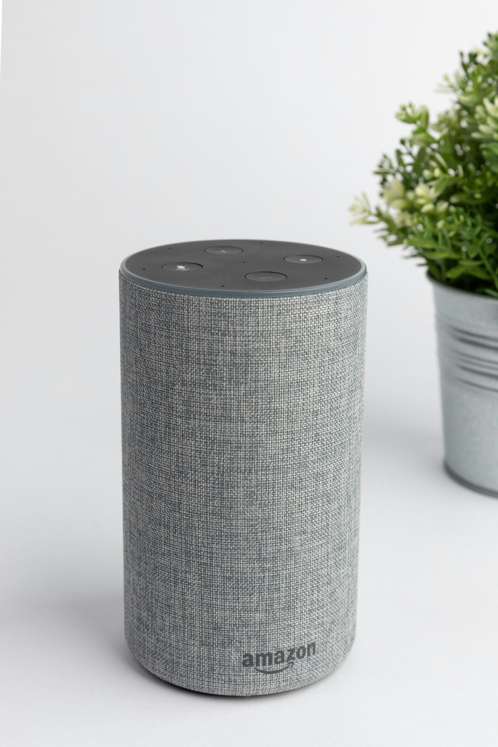 Smart speaker on a table, an example of the IoT devices Wi-Fi HaLow targets